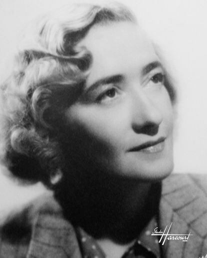 Cosette Harcourt, fundadora del estudio, fotografiada en 1934. 