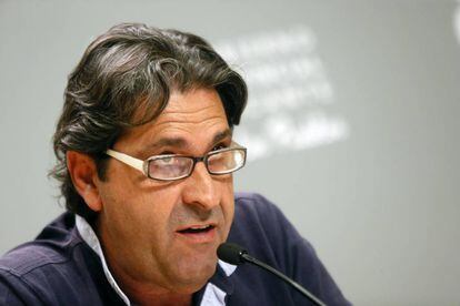 Fernando Sepulcre, diputado provincial de Alicante, al anunciar que abandona Ciudadanos.
