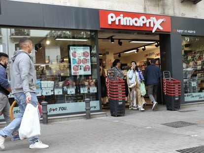 Un supermercado Primaprix en Madrid.