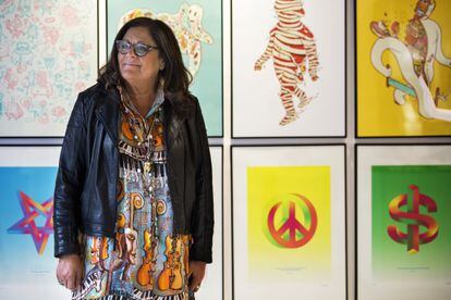 Fern Mallis, el pasado jueves en Barcelona.