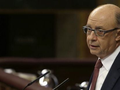 El ministro de Hacienda, Crist&oacute;bal Montoro.