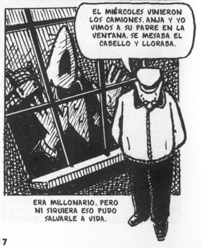Viñeta del cómic 'Maus' realizado por Art Spiegelman.