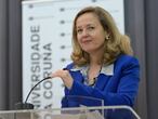 La vicepresidenta de Asuntos Económicos, Nadia Calviño