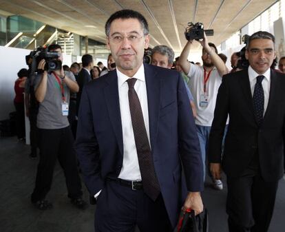 El presidente del Barcelona, Josep Maria Bartomeu.