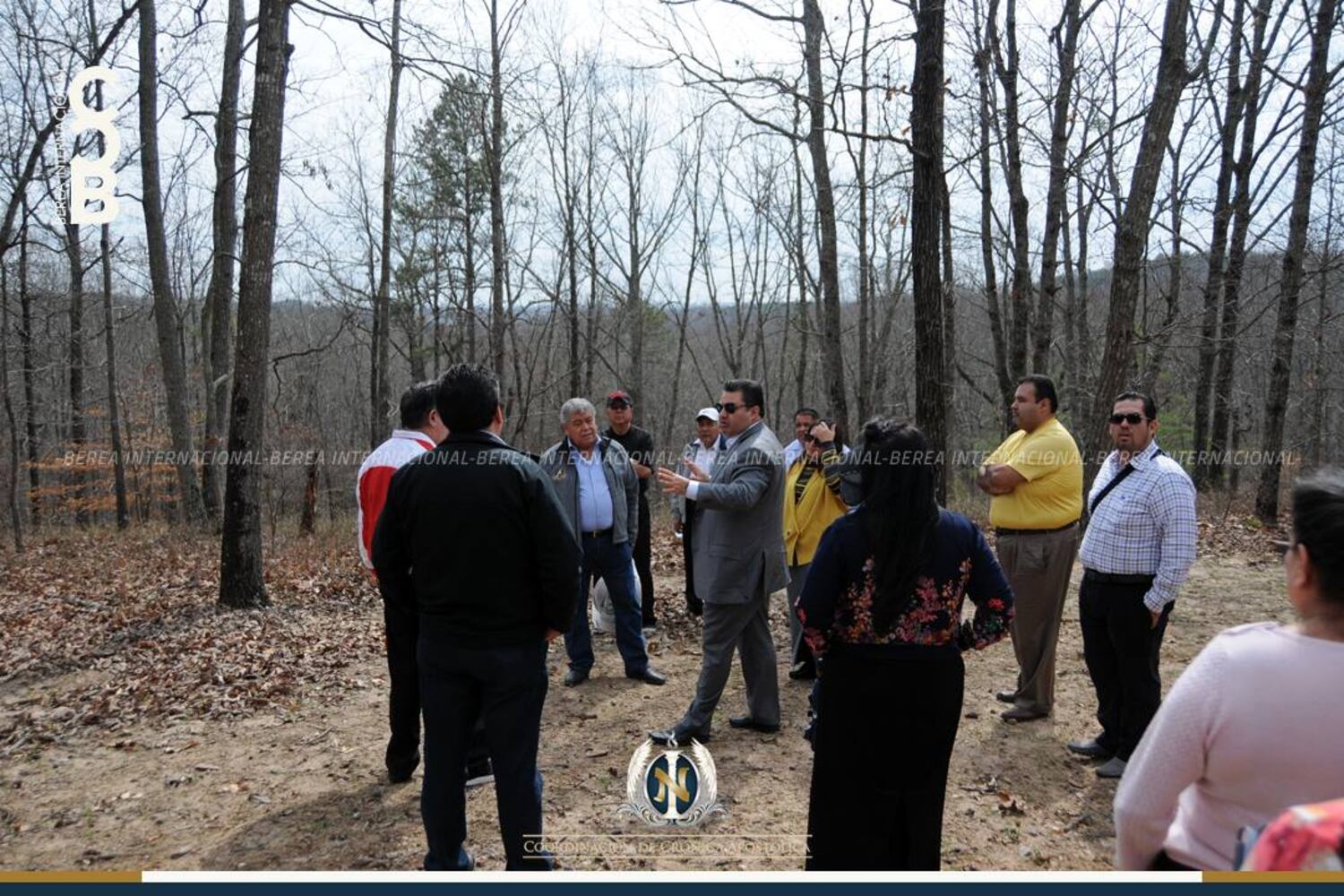 Naasón Joaquín García, de visita en Flowery Branch, Georgia (EE UU) en 2017.