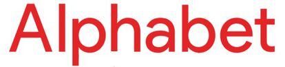 El nuevo logo de la empresa 'paraguas' de Google, Alphabet.