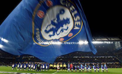 Stamford Bridge, este jueves en el Chelsea-Malmo de Liga Europa.