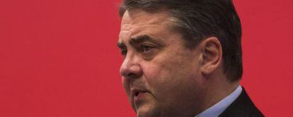 Sigmar Gabriel, líder del partido socialdemócrata alemán.