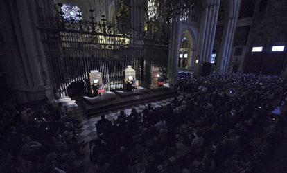 Batalla de órganos en la catedral de Toledo, por el aniversario de El Greco.