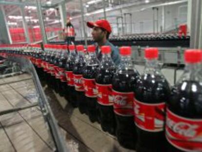 Instalaciones de una embotelladora de Coca-Cola-