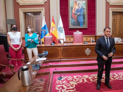 El nuevo alcalde de Santa Cruz de Tenerife, José Manuel Bermúdez.