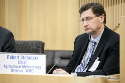 Robert Stefanski, experto de la Organización Meteorológica Mundial.