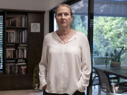 Tzipi Livni, en su casa en Tel Aviv, el 31 de mayo.