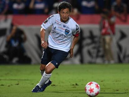 Kazuyoshi Miura en un partido del pasado mes de agosto. 