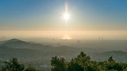 Contaminación en Barcelona.