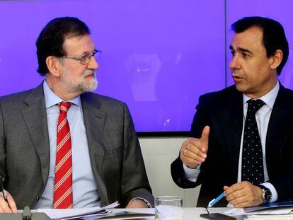 Mariano Rajoy i Martinez Maillo, a la reunió del Comitè Executiu Nacional.