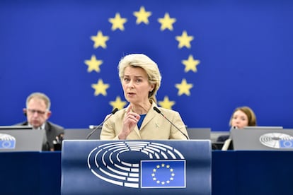 La presidenta de la Comisión Europea, Ursula von der Leyen.