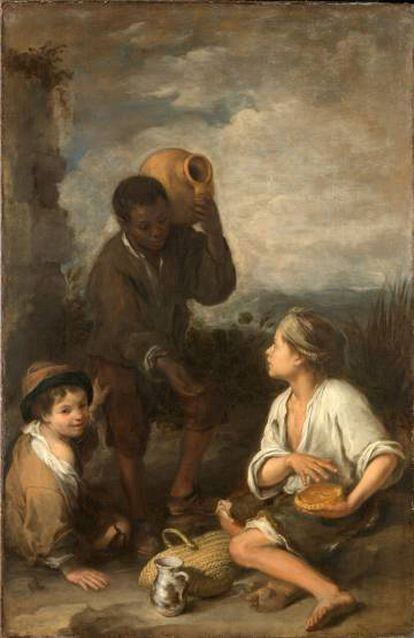 'Tres niños' (1670), de Bartolomé Murillo.