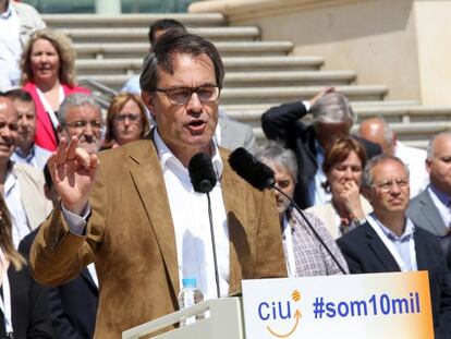 El president de la Generalitat, Artur Mas.