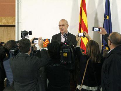 El l&iacute;der de Uni&oacute; Democr&agrave;tica de Catalunya, Josep Antoni Duran Lleida. 