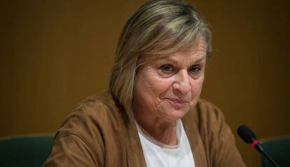 La presidenta de la Secció Filològica de l’Institut d’Estudis Catalans (IEC), M. Teresa Cabré.