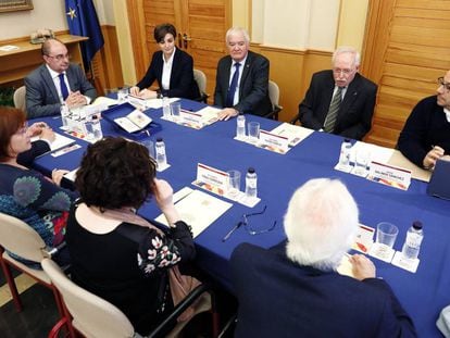 Reunión del Consejo Asesor para la historia de Aragón.