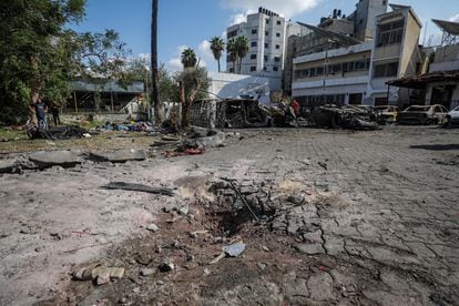 Al Ahli hospital in Gaza