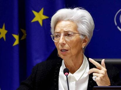 La presidenta del BCE, Christine Lagarde. 