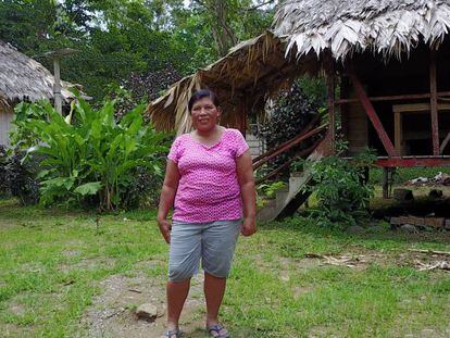 Bernarda Morales, fundadora de la asociación Stibrawpa en la comunidad bri bri del sur de Costa Rica.