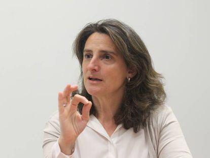 Teresa Ribera, nueva vicepresidenta de Transición Ecológica.
