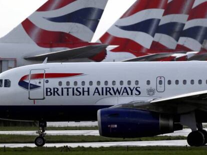 Aviones de British Airways.