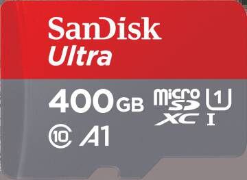 SanDisk Ultra de 400GB.