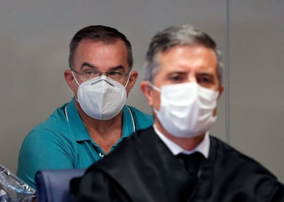 Salvador R., el examante de Maje y acusado del asesinato del ingeniero Antonio Navarro.