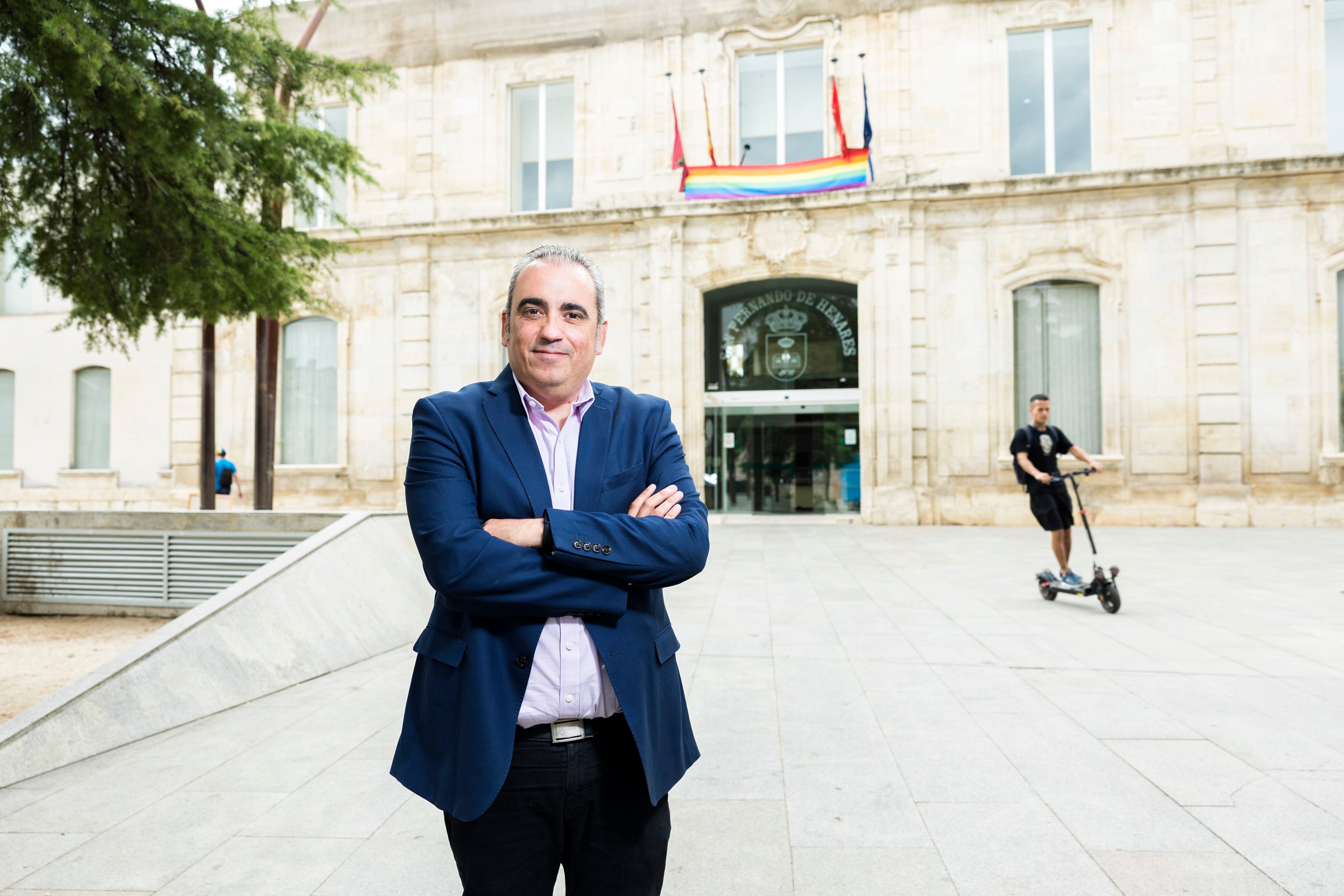 Javier Corpa, alcalde de San Fernando de Henares.
