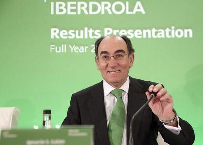 El presidente de Iberdrola, Ignacio S&aacute;nchez Gal&aacute;n