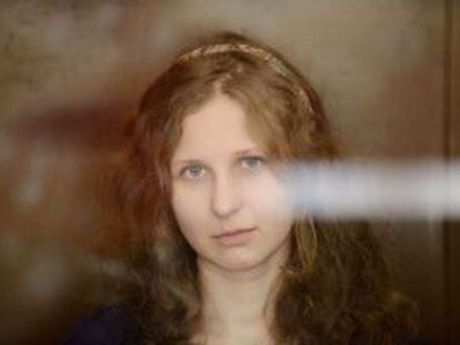 Maria Alyokhina, durante su juicio en agiosto de 2012.