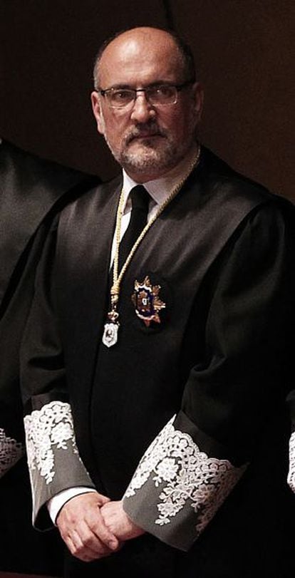 Francisco Pérez de los Cobos, presidente del Tribunal Constitucional.