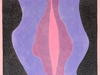 MARI CHORDÀ 1968, VULVA 48 X 62 CM