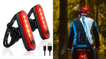 Luz Linterna Potente 5 Led Delantera Para Bicicleta — El Rey del