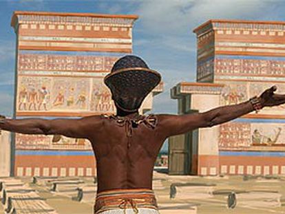 Imagen del documental sobre Tutankamón.