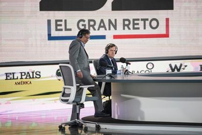 Gustavo Petro, Federico Gutiérrez y Sergio Fajardo confrontaron sus propuestas en el debate moderado por el periodista Roberto Pombo.