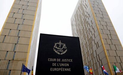 La sede del Tribunal de Justicia de la Unión Europea, en Luxemburgo, en una imagen de archivo.