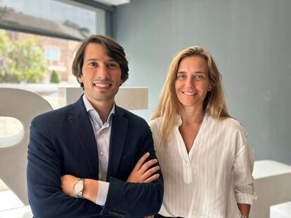 La socia directora de Ontier España, Cristina Camarero, y Victor Artola, nuevo socio de Corporate y M&A.