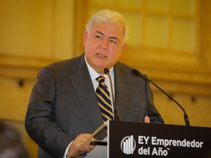 Luis Valdivia, fundador y presidente de Ecoener. Entrega del premio Emprendedor del Año Galicia 2022