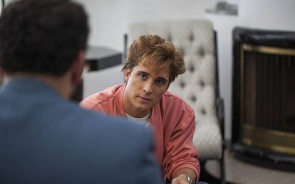 El actor Diego Boneta, como Luis Miguel.