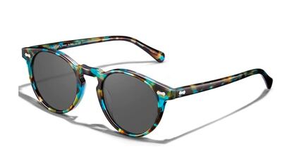 Gafas de sol polarizadas para conducir con diseño retro y lentes redondas antirreflectantes para hombre y mujer