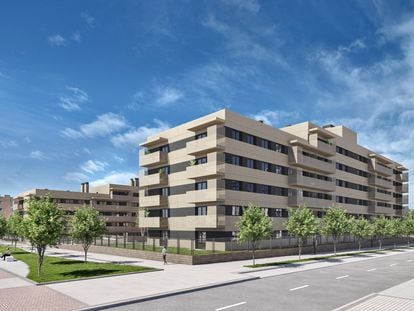 Uno de los proyectos residenciales en Alcorcón del Plan Vive de la Comunidad de Madrid.