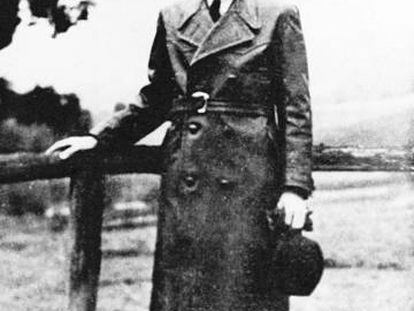 El nazi Alois Brunner, fotografiado durante la Segunda Guerra Mundial.