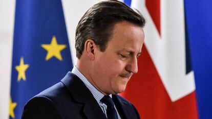 David Cameron, pocos días después de perder el referéndum sobre el ´Brexit´.