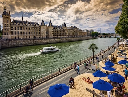 La Conciergerie, en la Île de la Cité, en París.